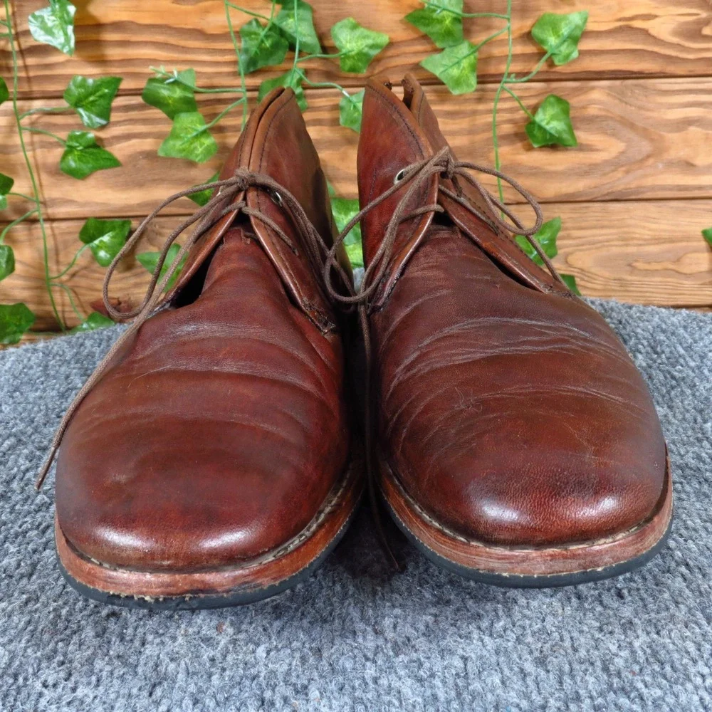 Timberland Wodehouse Lost History Mens Chukka Boots Size 9 Dress Brown Leather